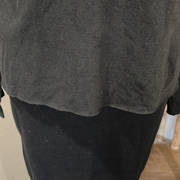 Black Hoodie with Drawstrings TRN 25 - Picture 2 of 5